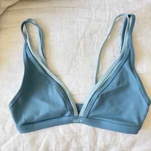 SET Active Luxform Lux Layered Triangle Bra in Glisten